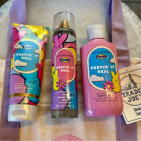 Bath and Body Works Trader Joe’s Peeps Gift Bag Set - Picture 2 of 7